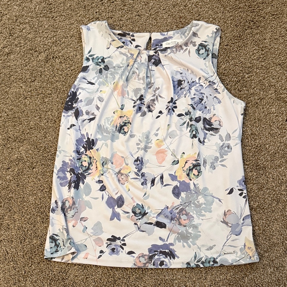 Calvin Klein Multicolor Floral Blouse
